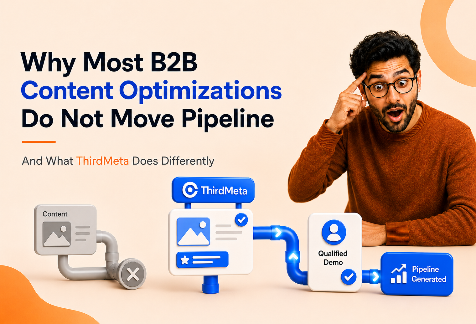 B2B SaaS lead generation strategy turning content into qualified demos and pipeline growth
