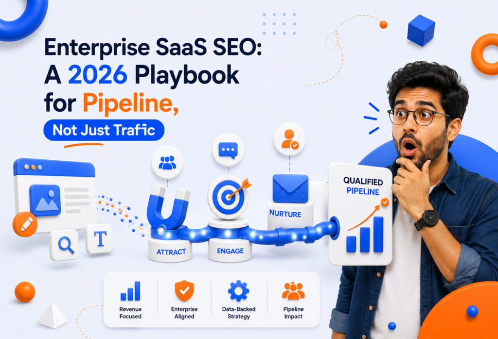 Enterprise SaaS SEO playbook for pipeline growth, AI search visibility, and qualified leads