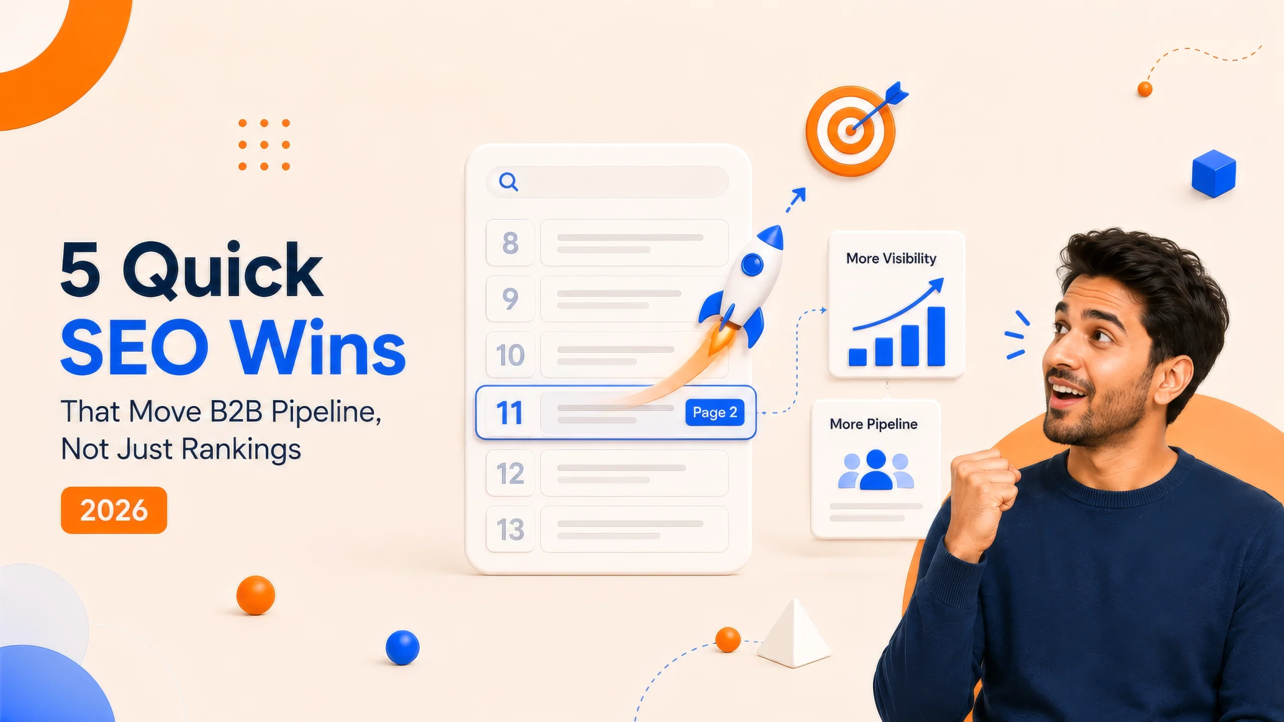 Quick SEO wins for B2B SaaS teams improving rankings, AI visibility, and qualified pipeline